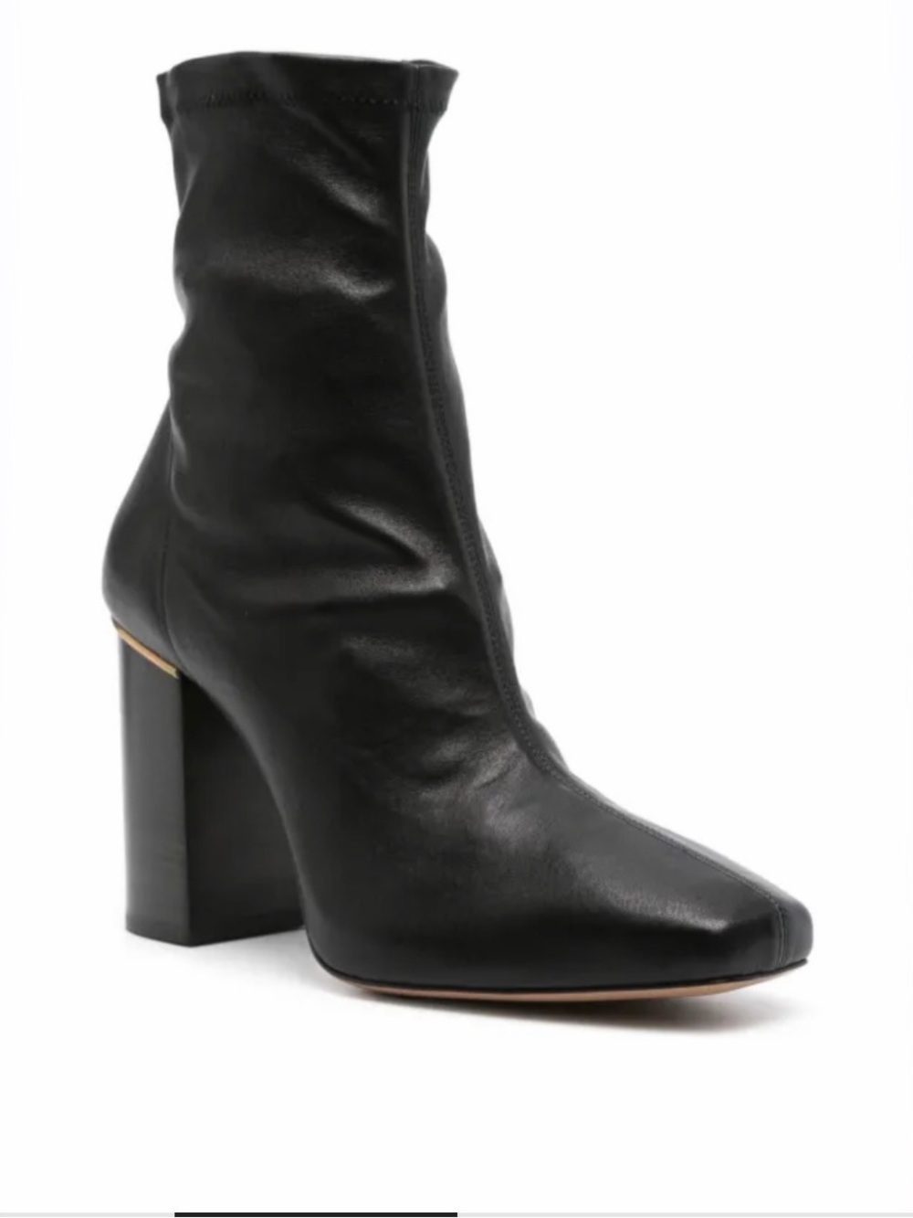 Chloé
90mm Ambre ankle boots
Ankle Boots with Gold Trim NWT size 40 or 9.5 - Picture 4 of 13